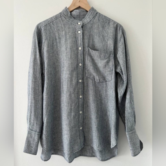 Banana Republic Linen Blend Long Sleeve Shirt (NWT) - Picture 1 of 6